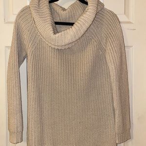 Chunky knitted sweater